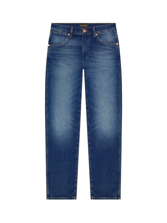 Wrangler Wrangler Jeansy LARSTON Niebieski Slim Fit