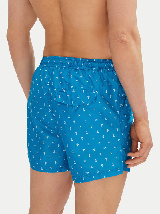 Henderson Henderson Pantaloni scurți pentru înot Rook 42615 Albastru Regular Fit