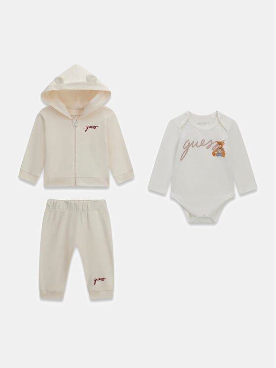 Guess Kids Guess Kids Zestaw dla niemowląt 183924 Beżowy