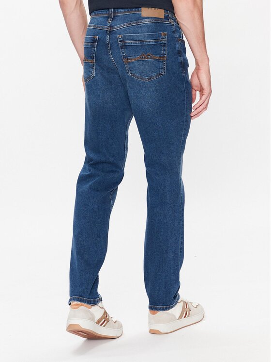Mustang Mustang Jeansy Washington 1013657 Niebieski Slim Fit