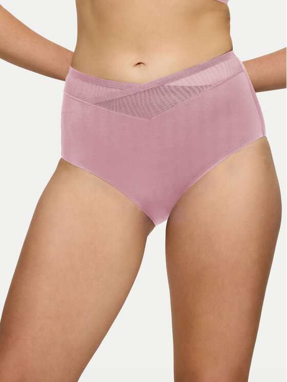 Triumph Klasické nohavičky s vysokým pásom True Shape Sensation 10218231 Ružová