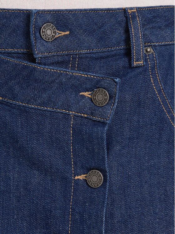 Guess Jeans Guess Jeans Džinsa svārki W5BD96 D002A Tumši zils Regular Fit