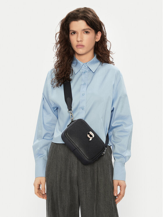 KARL LAGERFELD KARL LAGERFELD Torbica A1W30494 Crna