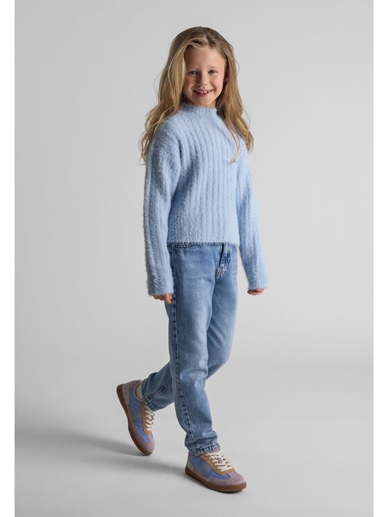 minoti minoti Sweter 26KNIT46 Niebieski Relaxed Fit