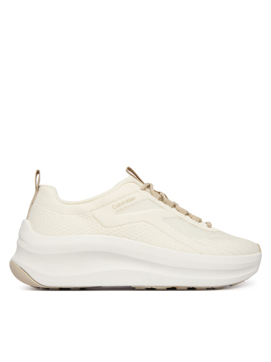 Calvin Klein Calvin Klein Sneakersy Chunky Run Ckstripe Lup Sp Kn HW0HW03006 Bílá