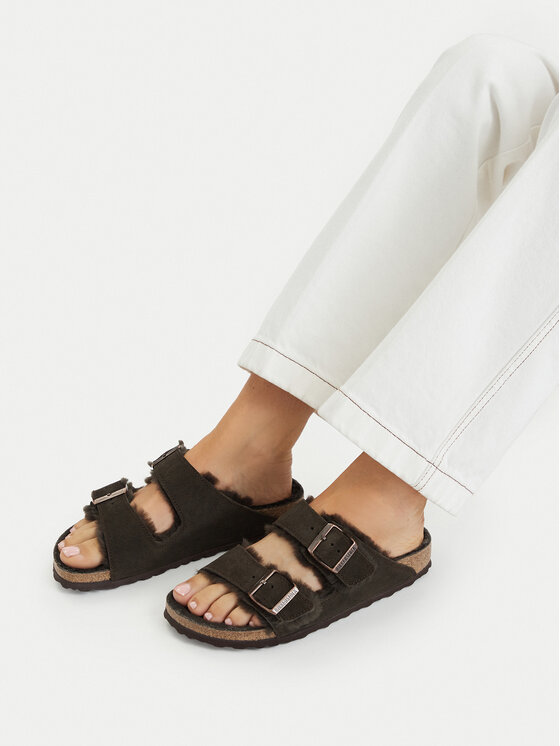Birkenstock Şlapi Arizona Shearling 1020528 Maro