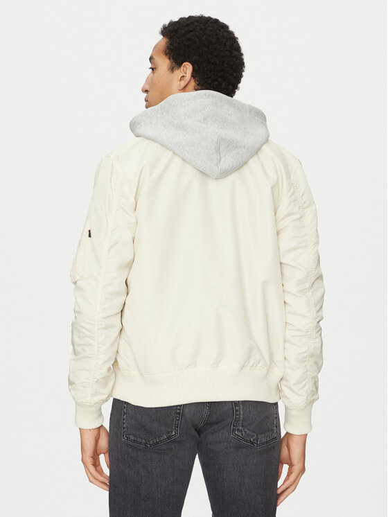 Alpha Industries Alpha Industries Kurtka bomber Ma-1 196108 Beżowy Regular Fit