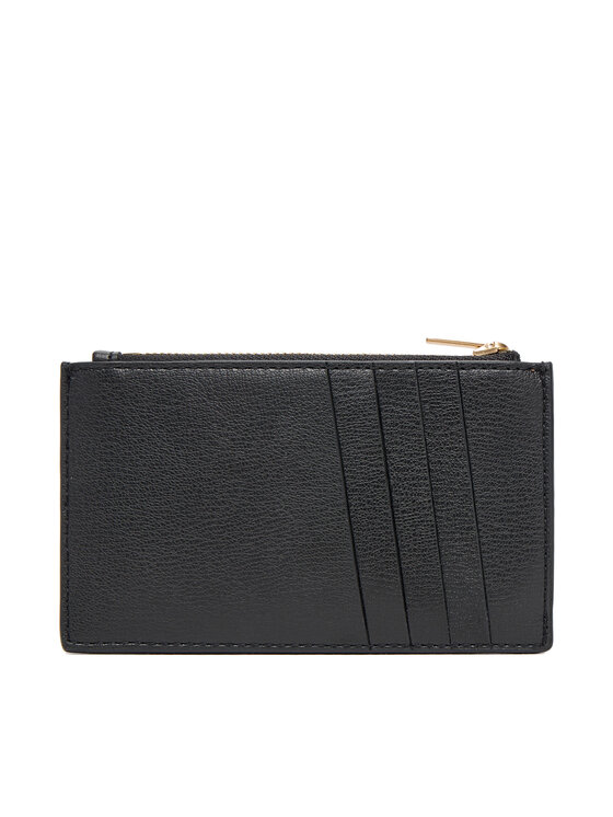 Calvin Klein Calvin Klein Πορτοφόλι Foil Logo Top Zip Cardcase LV04F1090G Μαύρο