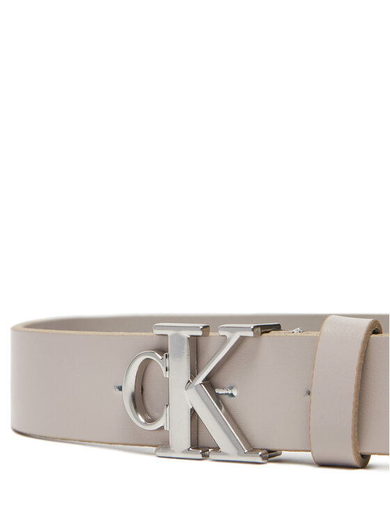 Calvin Klein Calvin Klein Жіночий ремінь Monogram Plaque Buckle 25Mm LV04K7017G Білий
