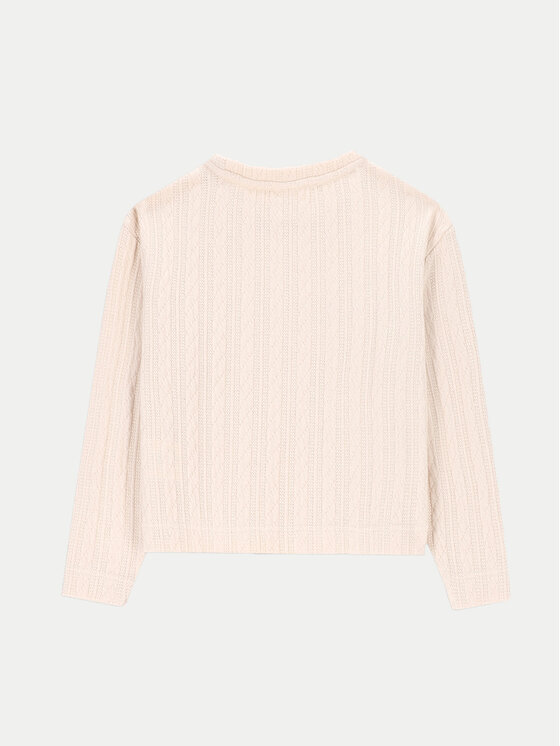 Coccodrillo Coccodrillo Sweatshirt ZC4133001EPG Écru Regular Fit