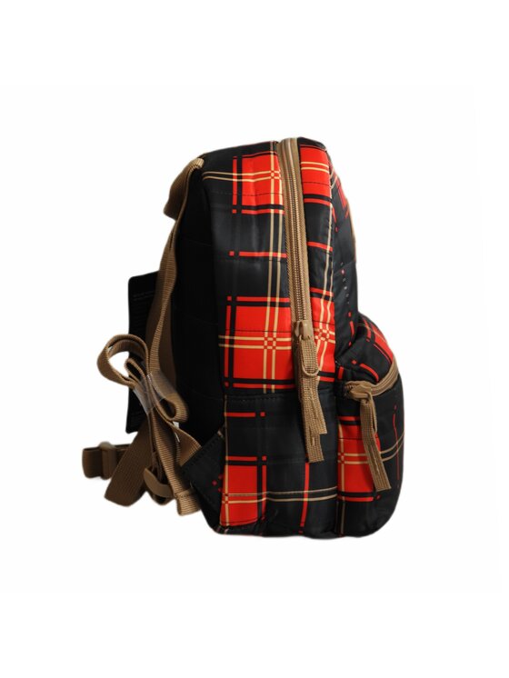 Jordana Jordana Plecak Szkolny Quilted Mini Daypack Czerwony