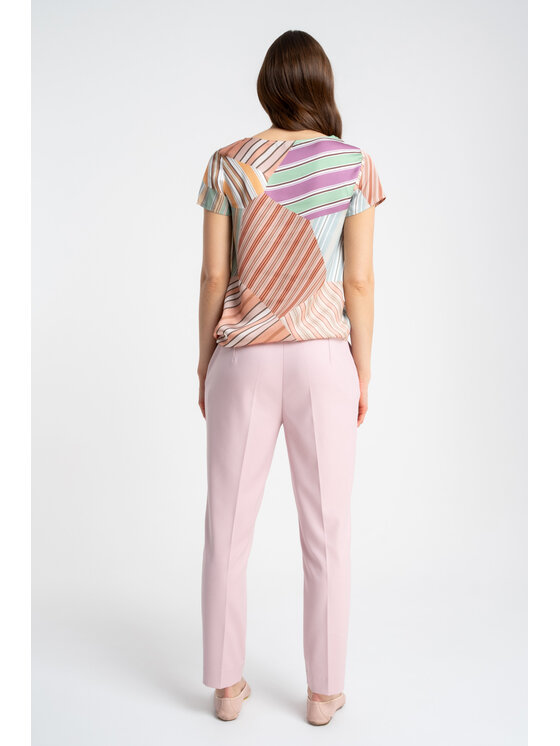 CLICK CLICK Μπλουζάκι 10-6849 Έγχρωμο Loose Fit