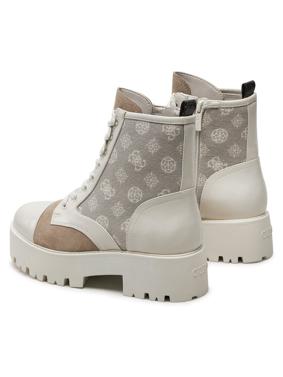 Guess Guess Kotníková obuv Vaina2 FLTSL2 ELE10 Écru