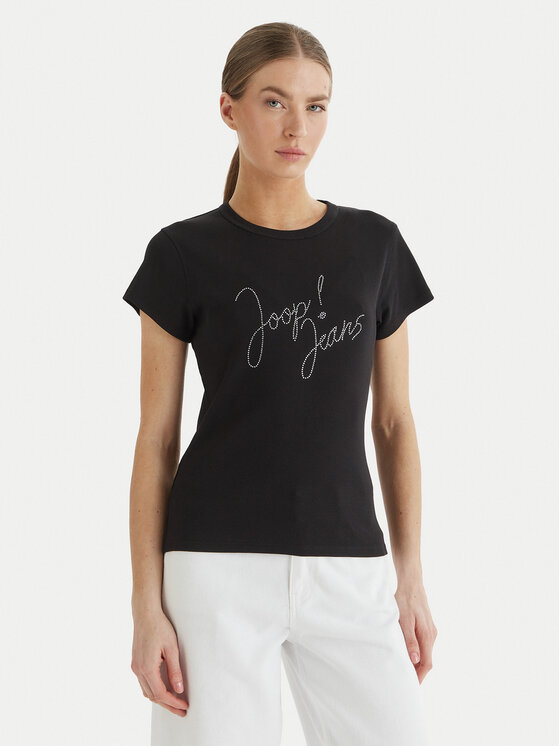 JOOP! Jeans Tricou Tineta 10019315 30102094 Negru Regular Fit