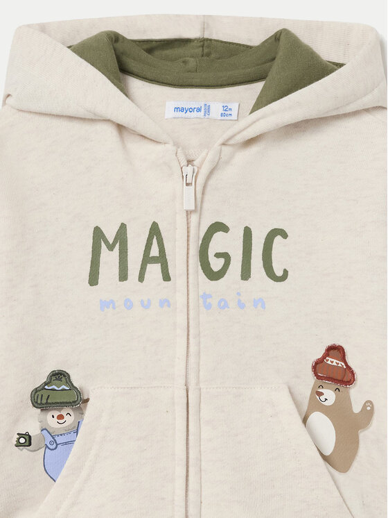Mayoral Mayoral Μπλούζα 2475 Μπεζ Regular Fit