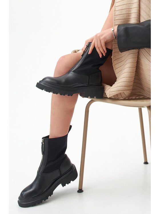 Estro Estro Μποτάκια ER00112121 Μαύρο