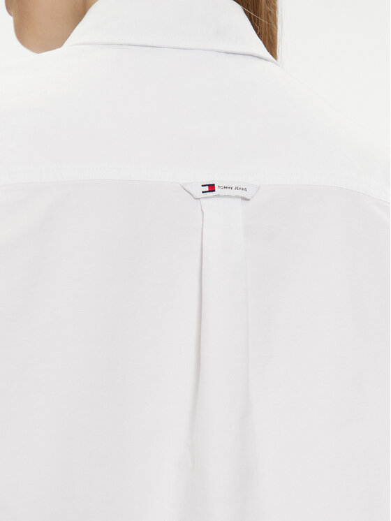 Tommy Jeans Tommy Jeans Košulja Badge DW0DW17807 Bijela Relaxed Fit