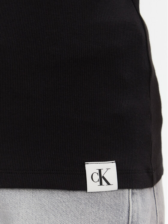 Calvin Klein Underwear Calvin Klein Underwear Top LV00QS7492 Črna Slim Fit