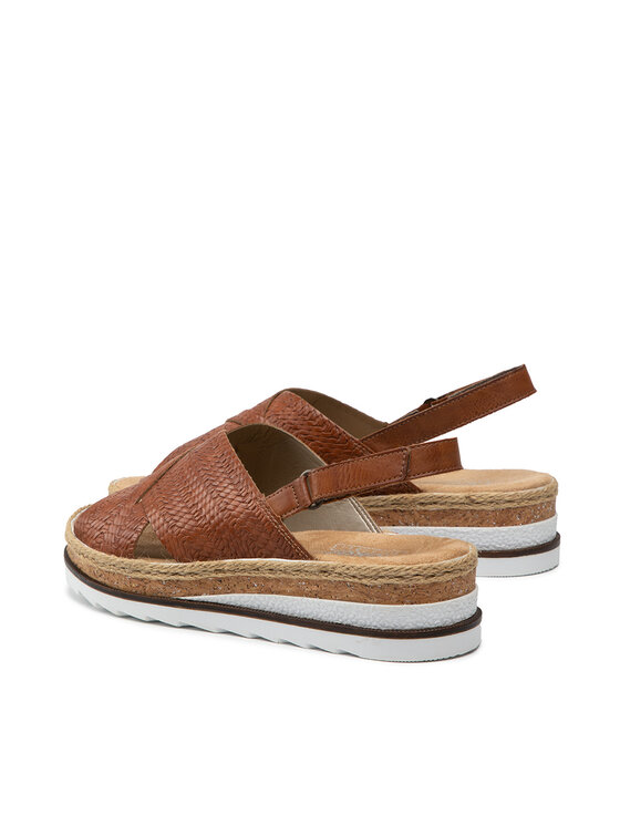 Rieker Rieker Espadrilles V79B4-25A Braun