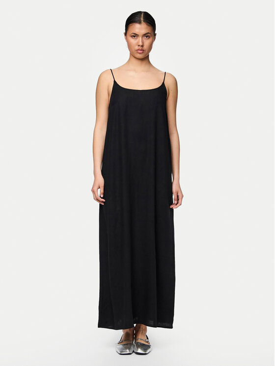 Pieces Pieces Sommerkleid Pia 17151884 Schwarz Loose Fit