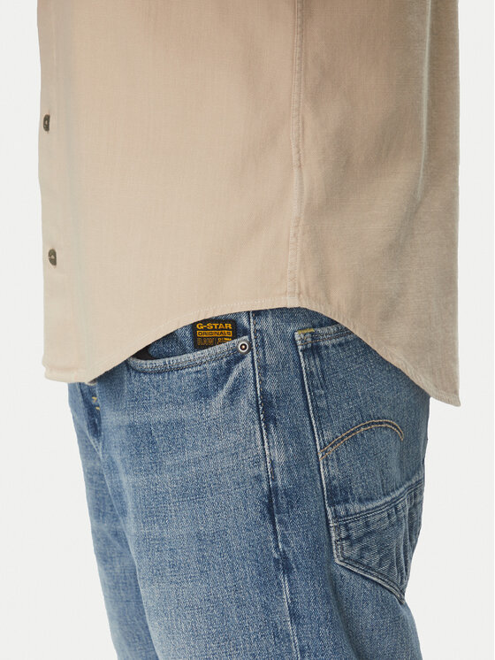 G-Star Raw G-Star Raw Koszula Marine D19751-D454 Beżowy Slim Fit
