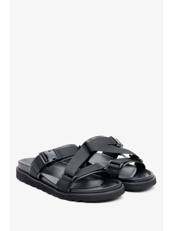 Estro Estro Παντόφλες ER00113561 Μαύρο