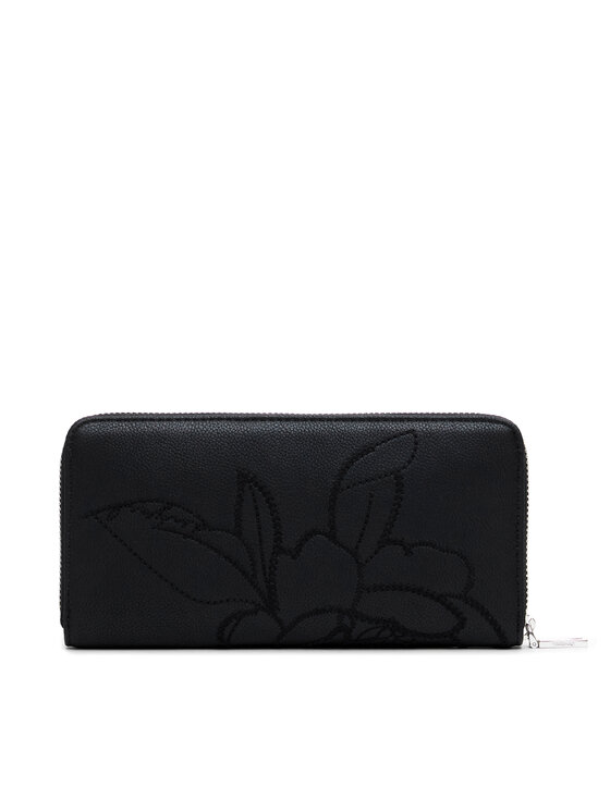 Desigual Desigual Великий жіночий гаманець Keller Fiona 24WAYP06 Чорний