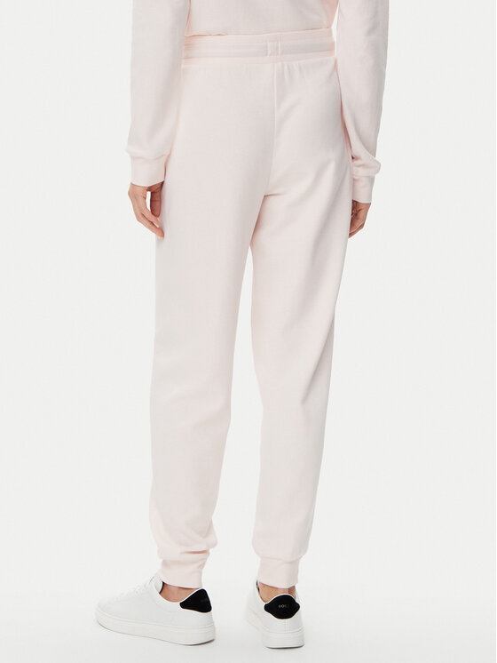 BOSS BOSS Spodnie dresowe CP Stripe 50524759 Różowy Regular Fit