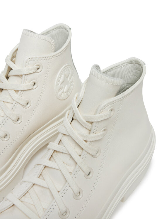 Converse Converse Botine Chuck Taylor All Star Lugged Heel Leather Platform A10370C Alb