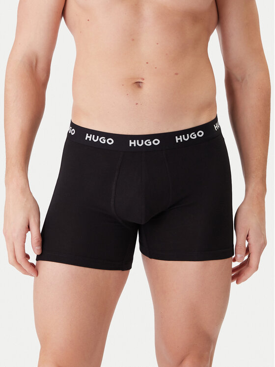 HUGO HUGO Set de boxeri﻿ Triplet 50532613 Negru