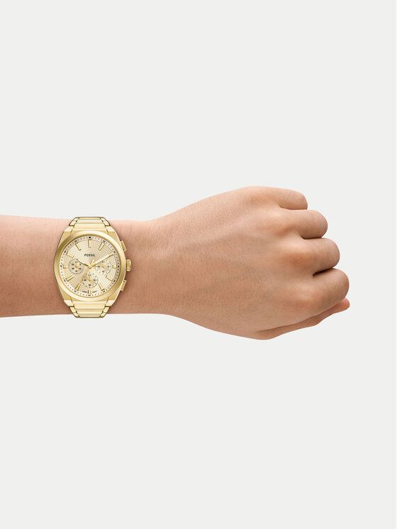Fossil Fossil Zegarek FS6119 Złoty