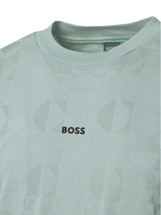 BOSS BOSS Póló 50538184 Zöld Relaxed Fit