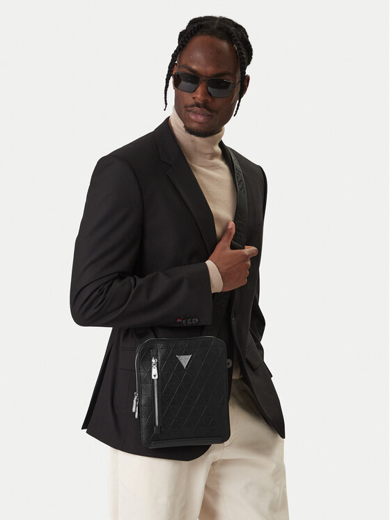 Guess Guess Torbica za okrog pasu HMTOTE P6159 Črna