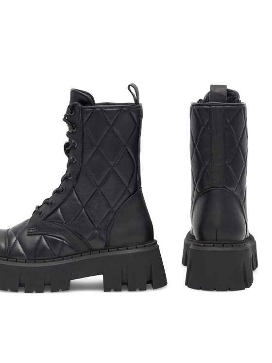 Eva Minge Eva Minge Schnürstiefeletten LAGOS-23FW601 Schwarz