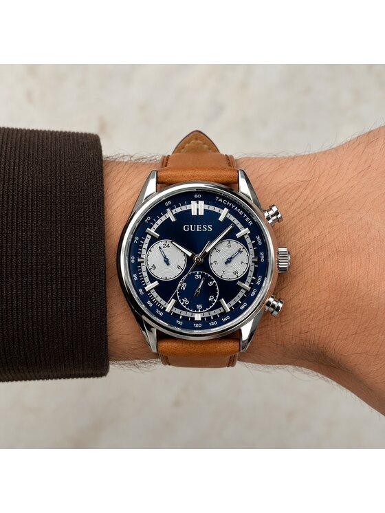 Guess Guess Zegarek GW0972G1 Brązowy