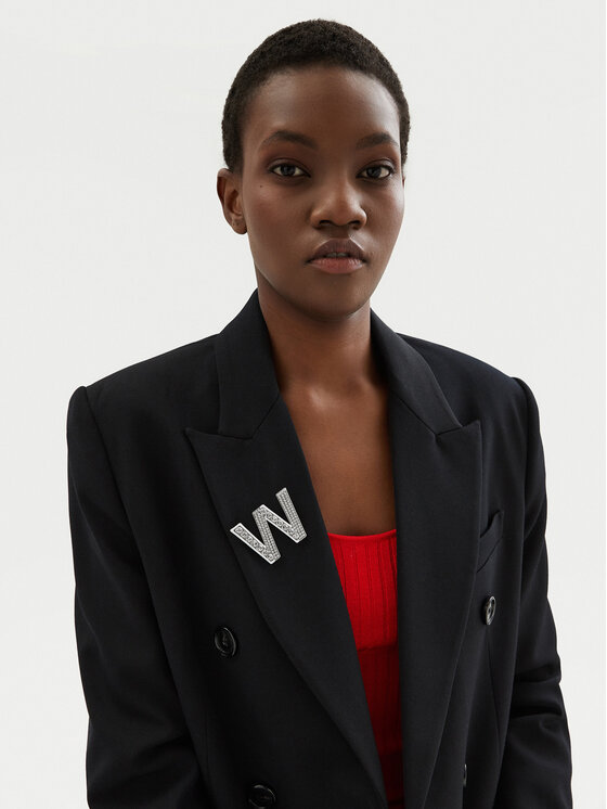 Weekend Max Mara Weekend Max Mara Broška 2515751104650 Srebrna