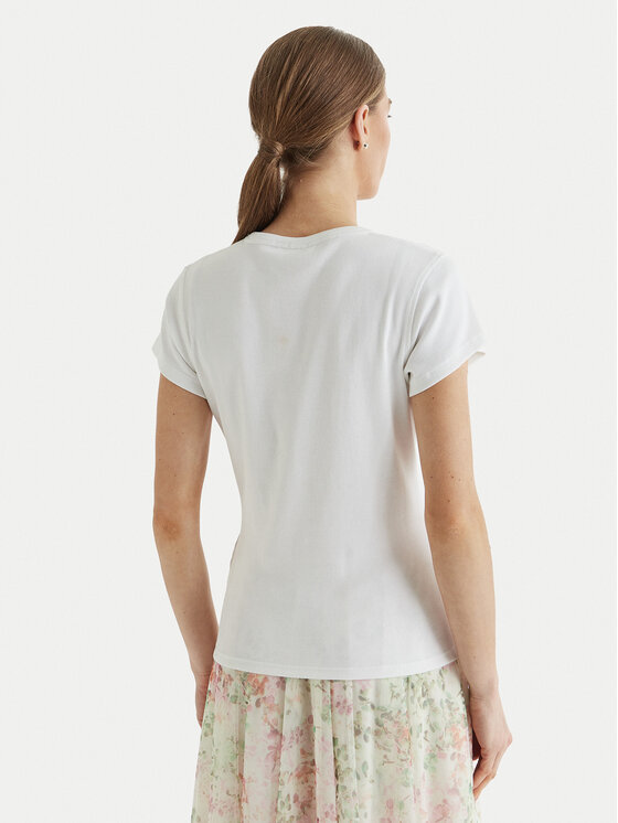 JOOP! Jeans JOOP! Jeans T-Shirt Tineta 10019315 30102094 Biały Regular Fit