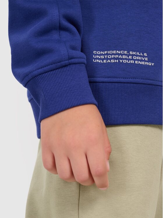 4F 4F Felpa 4FJRAW25TSWSM2413-31S Blu scuro Regular Fit