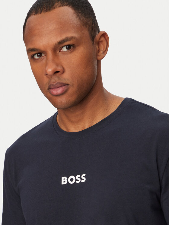 BOSS BOSS Pižama Easy 50545944 Tamsiai mėlyna Regular Fit