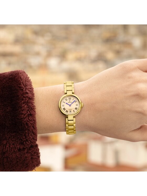 Festina Festina Zegarek F20786-2 Złoty