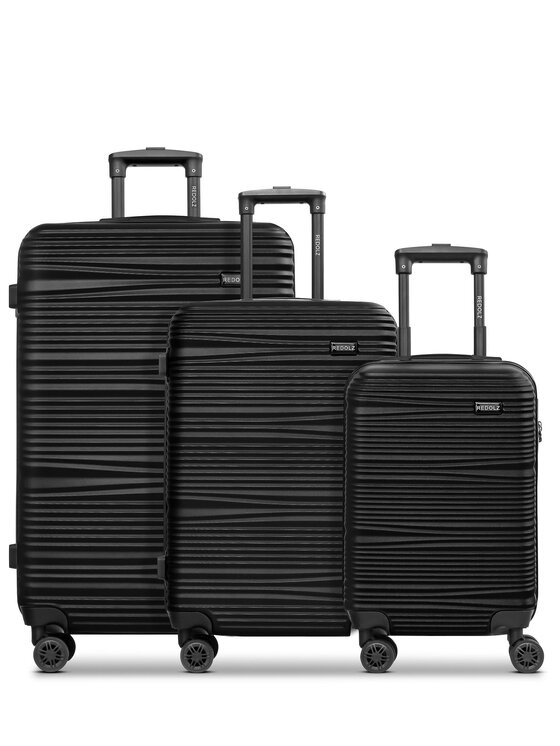 Redolz Redolz Komplet walizek 296288 Czarny