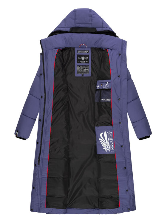 Navahoo Navahoo Kurtka zimowa Isalie Fioletowy Regular Fit