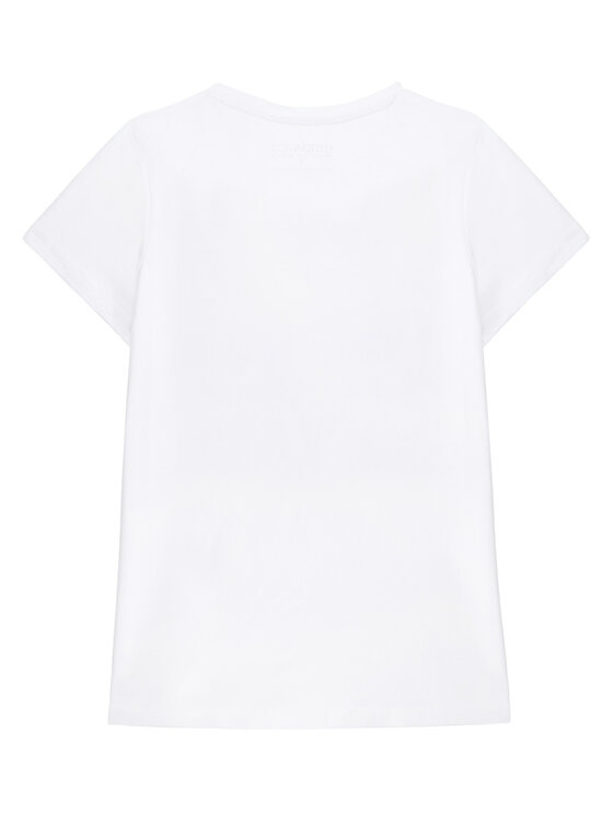 Guess Guess T-krekls J5YI00 K6YW4 Balts Regular Fit