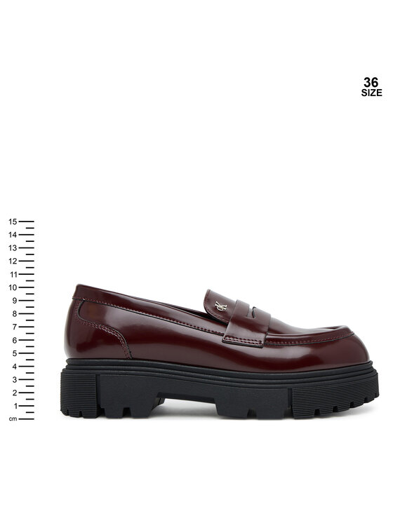 Calvin Klein Calvin Klein Туфлі Scarpa Bassa V4A4-83130-1453 Бордовий