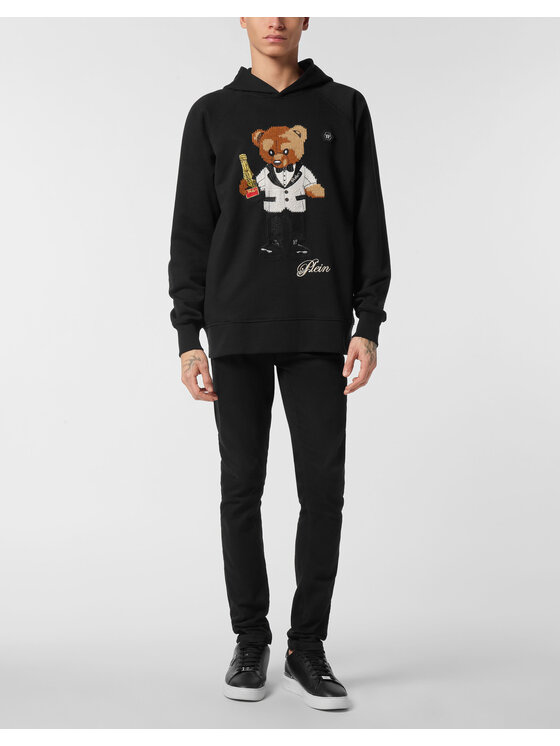 PHILIPP PLEIN PHILIPP PLEIN Felpa 26927 Nero Regular Fit