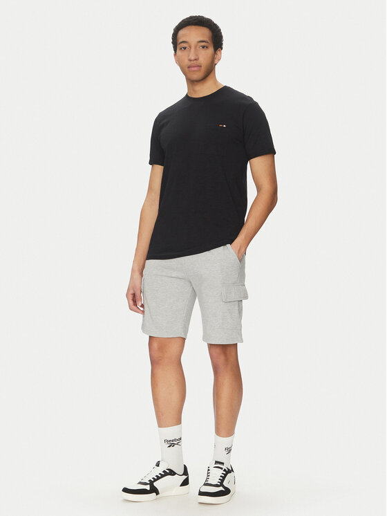 Blend Blend Спортни шорти 20718382 Сив Regular Fit
