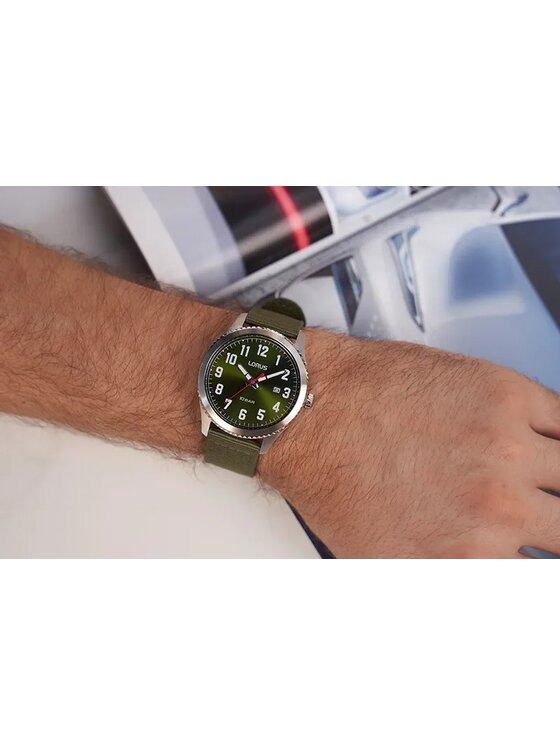 Lorus Lorus Zegarek RH997RX9 Zielony