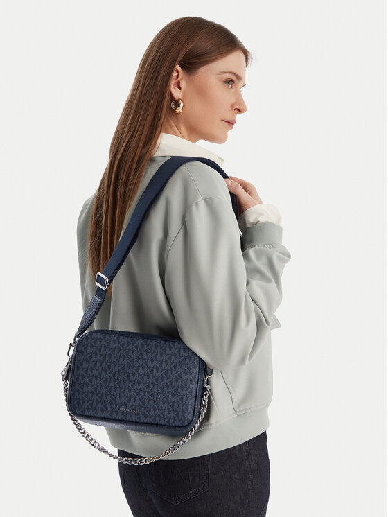 MICHAEL Michael Kors MICHAEL Michael Kors Kabelka 32S5SYTC5V Tmavomodrá
