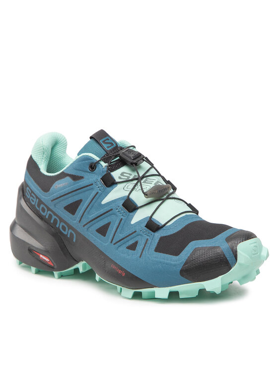 Salomon Salomon Skriešanas apavi Speedcross 5 Gtx GORE-TEX 416127 20 V0 Zaļš