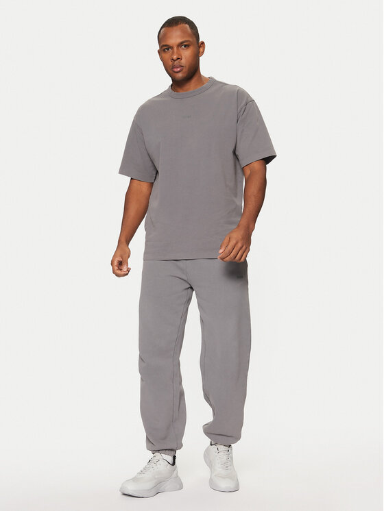 HUGO HUGO Тишърт Docku 50531739 Сив Relaxed Fit